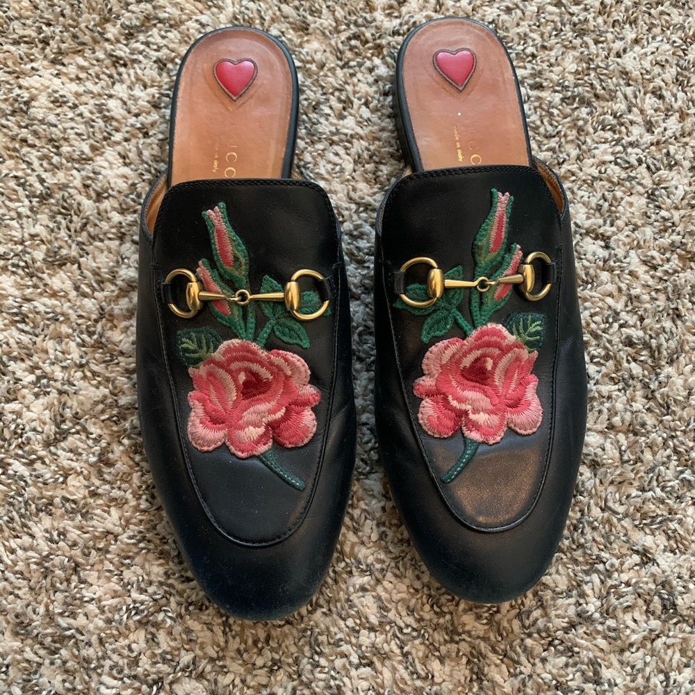 Gucci Rose Princeton Loafer size 39